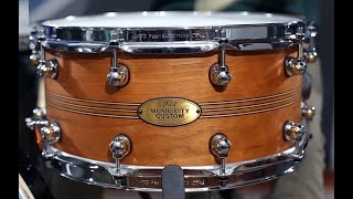 RARÍSSIMA Caixa PEARL Music City Solid Cherry 14x6,5\