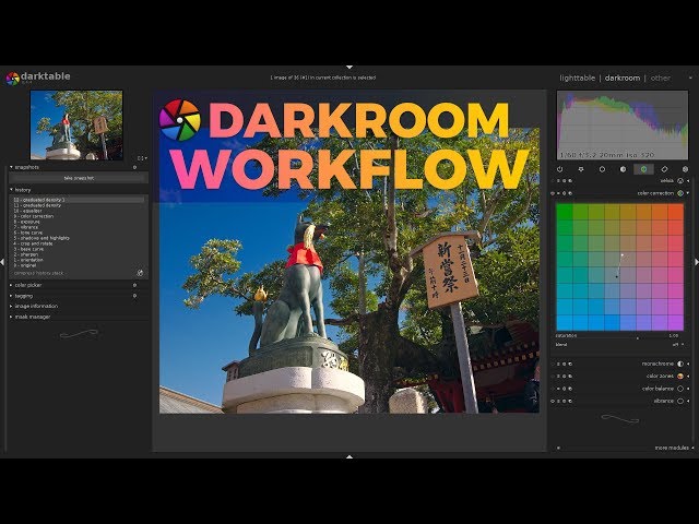 Darktable Tutorial Getting Started With The Open Source Darktable