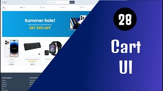 Next13 Fullstack E-Commerce ๐ - 28 Cart UI | React.js & Typescript ๐ฅ