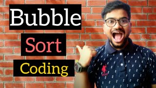 🔴 Bubble Sort || Coding || Array || Day 7 || ICSE