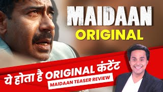 Maidaan Teaser Review: Acting की Masterclass | Ajay Devgn | Boni Kapoor | 23 June | RJ Raunak