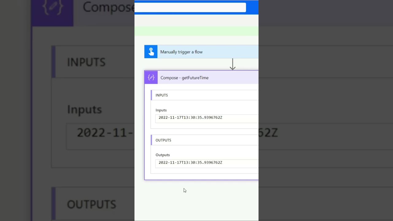 getFutureTime Function in Power Automate #shorts 94