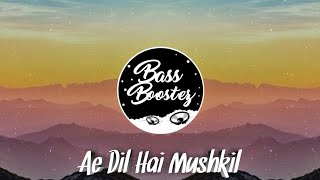 Ae Dil Hai Mushkil [Remix] | VDJ DEB | Beat Mix | Bollywood Sad Song | BASS BOOSTEZ OFFICIAL