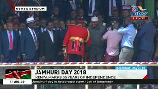Jamhuri Day celebrations: President Kenyatta greets Nasa leaders