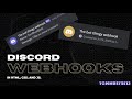 How to use DISCORD WEBHOOKS to send messages in HTML, CSS, and JS!