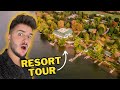 Our Rs.100,000 Resort tour. (ITS ON THE LAKE) 😍