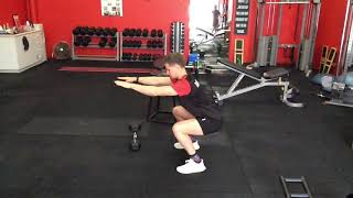 Sit to stand squat exercise progressions for older adults