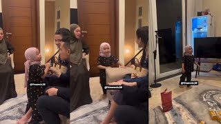 LIVE ABANG L PAKE KERUDUNG, BUNDA LESTI SAMPAI NGAKAK, ADA2 AJAH SIH BANG, LUCU BANGET🥰