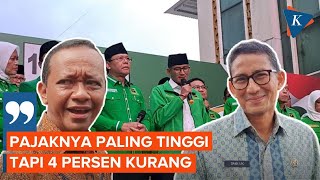 Respons Sandiaga Uno Usai Kena \