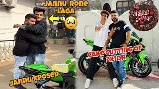 @Motovloggerjannustunts ko kar diya Xposed😰Emotional moment🥹