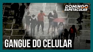 Gangue rouba mais de 30 mil celulares no centro de São Paulo