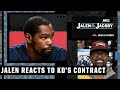 Jalen Rose reacts to Kevin Durant's contract extension with the Nets | Jalen and Jacoby