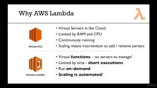 AWS Lambda and the Serverless Framework - Hands On Learning! : AWS Lambda Overview