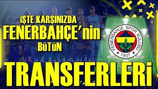 İşte Fenerbahçe'nin Forvet, Orta Saha, Savunma ve Kaleci Transferi! Tamamı Bu Videoda! #Golvar