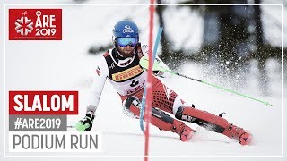 Marco Schwarz | Bronze Medal | Men's Slalom | Are | FIS World Alpine Ski Championships