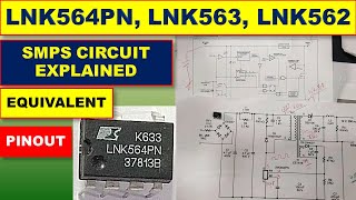 {491} LNK564PN, Datasheet, Application Circuit Diagram, Equivalent, for LNK562, LNK563 & LNK564