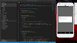 How to show an alert in React Native