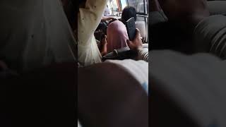 Bangladeshi girl touching in bus..