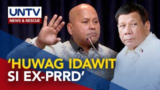 Sen. Dela Rosa, naniniwalang hindi dapat idamay si ex-PRRD sa isyu ng Percy Lapid killing