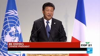 REPLAY - Watch China's president Xi Jinping's address at Paris Climate Conference COP21