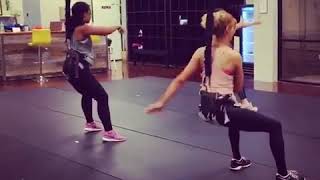 Bungee workout class
