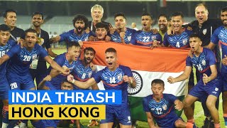 AFC Asian Cup Qualifiers: India beat Hong Kong, qualify for the AFC Asian Cup 2023