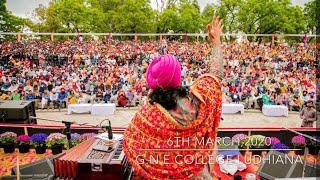 Chronicles of Chandigarh | Latest Live | Satinder sartaaj❣️ | GNE College , Ludhiana.