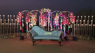 Sangeet Decoration | cocktail Decoration | wedding decoration | engagement Decoration #jolevents