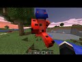 je trouve la statue de ladybug sur minecraft