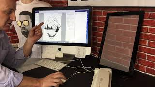 MiScreen - Create a Digital Silk Screen of a sketch and print it