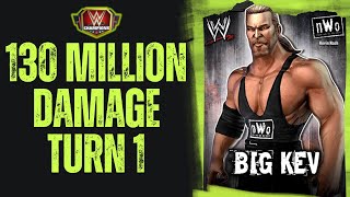 130 Million Damage Turn 1-Kevin Nash Big Kev-WWE Champions