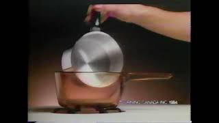 Corning Visions cookware - 1980s commercial