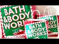 Bath & Body Works Black Friday Sale Haul Plus Santa Box