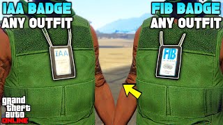 How To Get The FIB Badge \u0026 IAA Badge In GTA 5 Online!