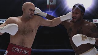 Deontay Wilder vs Tyson Fury Full Fight - Heavyweight Super 8's 1 Tournament SF2 | FNC Simulation