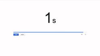 1 Second Timer | One Second Timer | 1 Second Countdown