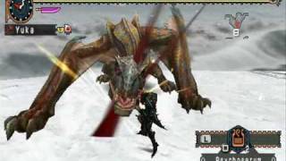 MHP2G - HR9  Tigrex Vs Hammer (Heroics)