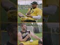 cam heyward asks t.j. watt who mom loves more and which is dad most proud of 😂 shorts