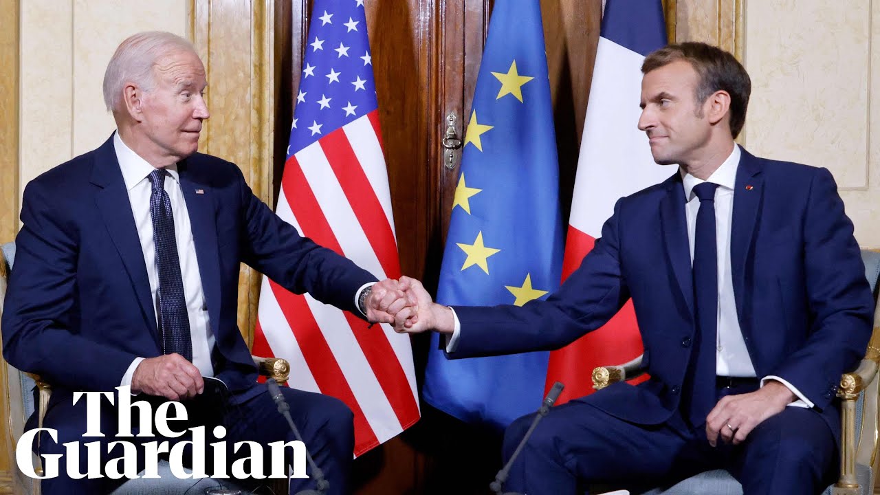 Biden Tells France The US Was 'clumsy' In Handling Aukus Deal - YouTube