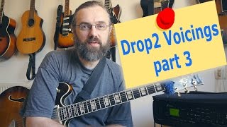 Jazz Chord Essentials - Drop 2 voicings part 3