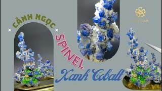 Cảnh ngọc Spinel xanh cobalt