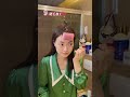 浙江台女主持人上镜前有多拼，把自己给卷了 short 2