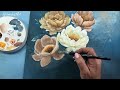 the secret of elegance paint flowers camellias with spontaneous brush strokes