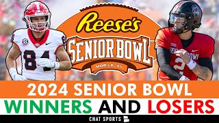 2024 Senior Bowl Winners & Losers Ft. Darius Robinson, Ladd McConkey & Spencer Rattler | NFL Draft