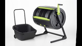 RSI MCT-MC Maze Compost Tumbler, Black - Overview