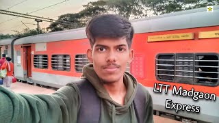 11099 LTT Madgaon Express Sleeper Class Journey | Mumbai to Ratnagiri Train | Konkan Railway Journey