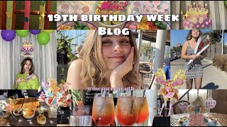 blog de mi cumpleaños 19, 19th birthday vlog. (de todo un poco)