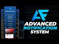 Advanced Notification System - FiveM Script Showcase - AquaFlame Studios [ESX] [PAID]