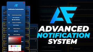 Advanced Notification System - FiveM Script Showcase - AquaFlame Studios [ESX] [PAID]