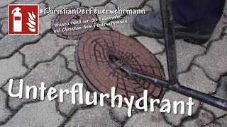 🚒 Wasserentnahme Unterflurhydrant - Ausbildung mit Christian dem Feuerwehrmann #016